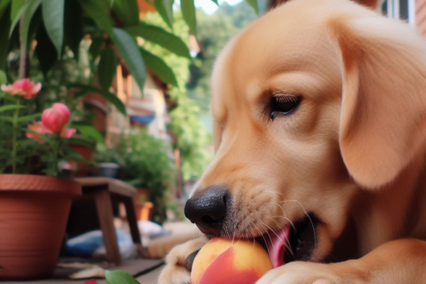 Cachorro pode comer pêssego? 1vettop% Cachorro pode comer pêssego?