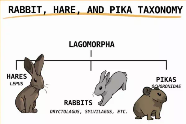 lagomorfos 1vettop% Curiosidades do mundo animal
Lagomorfos pikas, rabbits, hares, difference