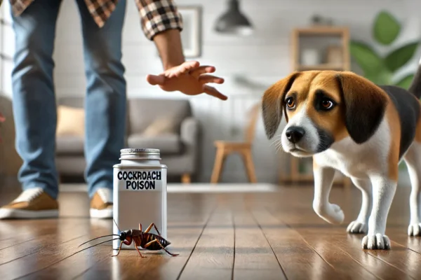 O que fazer se meu cachorro comeu veneno de barata