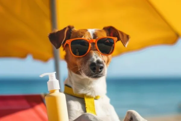 Protetor Solar para Cachorro 1vettop% Protetor Solar para Cachorro