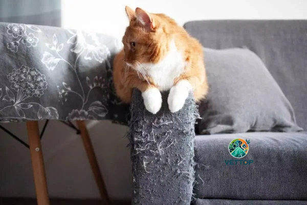 O que fazer para o gato não arranhar os móveis?