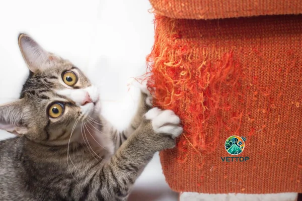 O que fazer para o gato não arranhar os móveis?