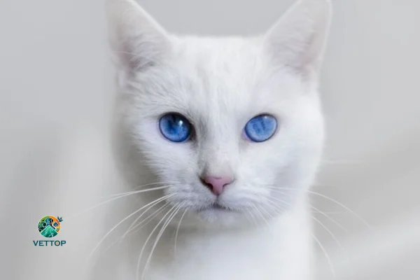 Gato branco de olho azul é surdo? 1vettop% Gato branco de olho azul é surdo