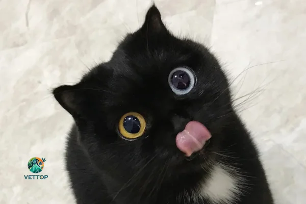 Gato com Heterocromia