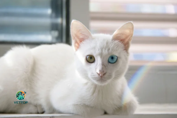 Gato com Heterocromia 2vettop% Gato com Heterocromia