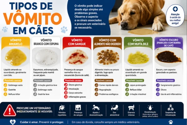 Cachorro vomitando: quando é grave?